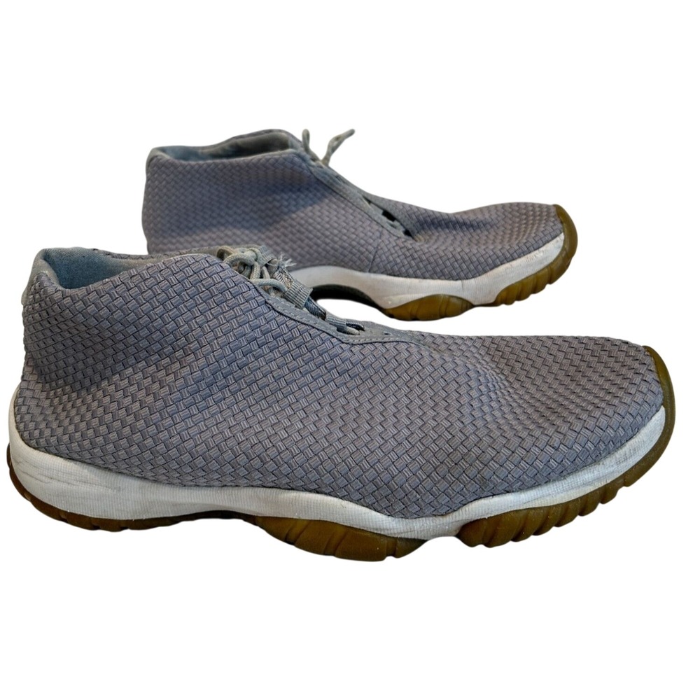 Jordan Future Wolf Grey size 12 Men's Grey Woven Textile Gum Sole 656503-004
